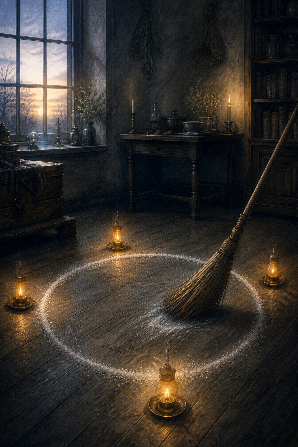 Illustration pour La fermeture du cercle magique