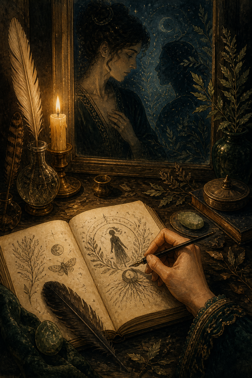 Illustration pour Le Nom magique