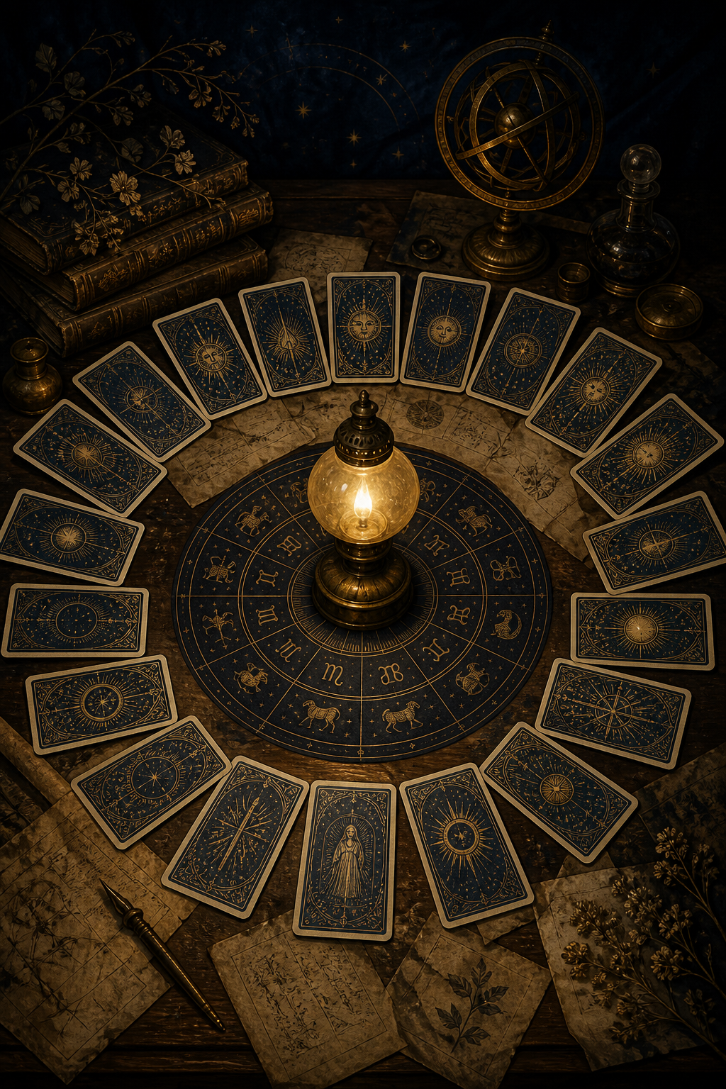 Illustration pour Les Arcanes Majeures du Tarot